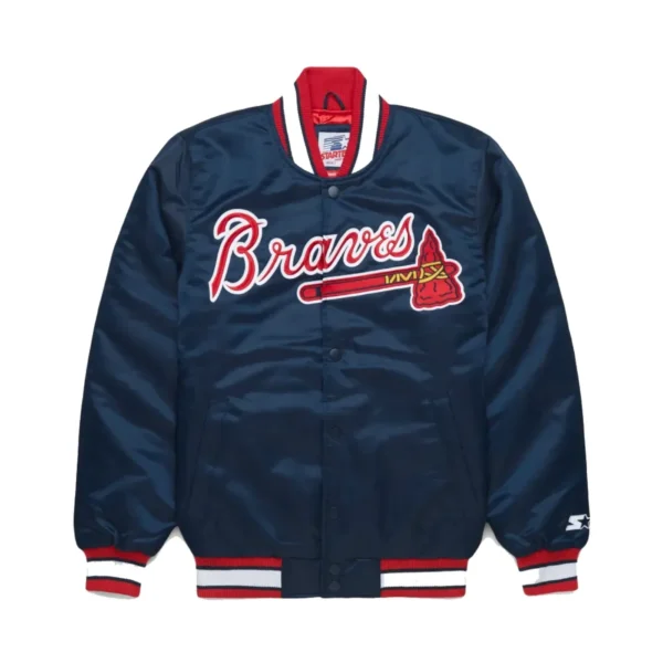 1-Atlanta-Braves-Starter-Navy-Satin-Varsity-Jacket