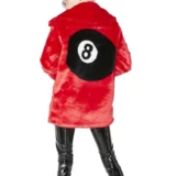 8 Ball Fur Red Jacket