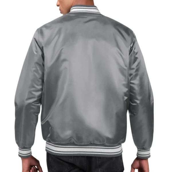 Arizona Cardinals Satin Grey Jacket