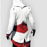 Assassins Creed Connor Kenway Red And White Hoodie Coa