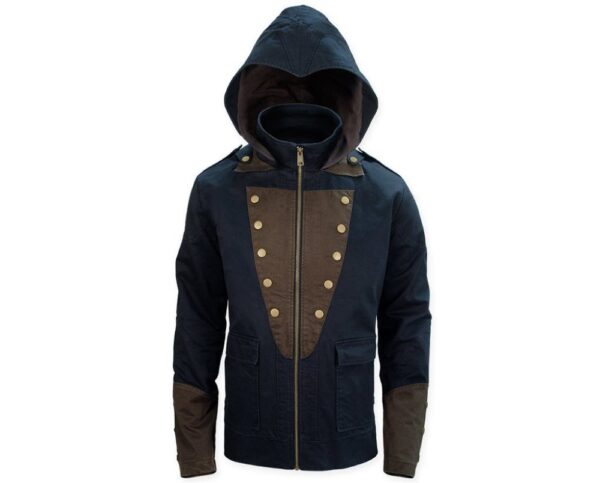 Assassins Creed Unity Arno Trench Blue Coat