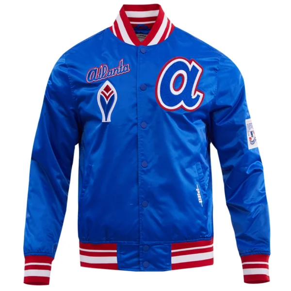 Atlanta-Braves-Pro-Standard-Mens-Classic-Rib-Knitted-Satin-Varsity-Jacket-1