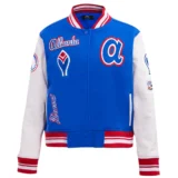 Atlanta-Braves-Pro-Standard-Womens-Wool-Leather-Varsity-Jacket-1