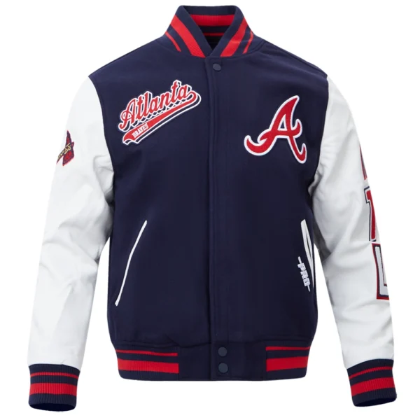 Atlanta-Braves-Script-Tail-Ribbed-Knitted-Wool-Leather-Varsity-Jacket-1