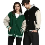 Baseball Couple Casual Bomber Varsity Jack