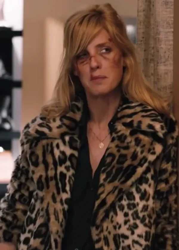 Beth Dutton Cheetah Print Coat Yellowstone