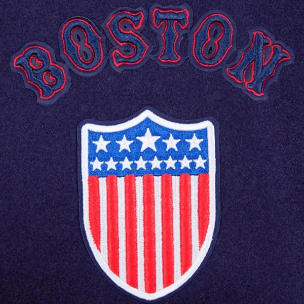 Boston Red Sox Classic Retro Wool & Leather Varsity Jack