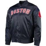Boston-Red-Sox-Pro-Standard-Wordmark-Full-Snap-Satin-Varsity-Jacket-1