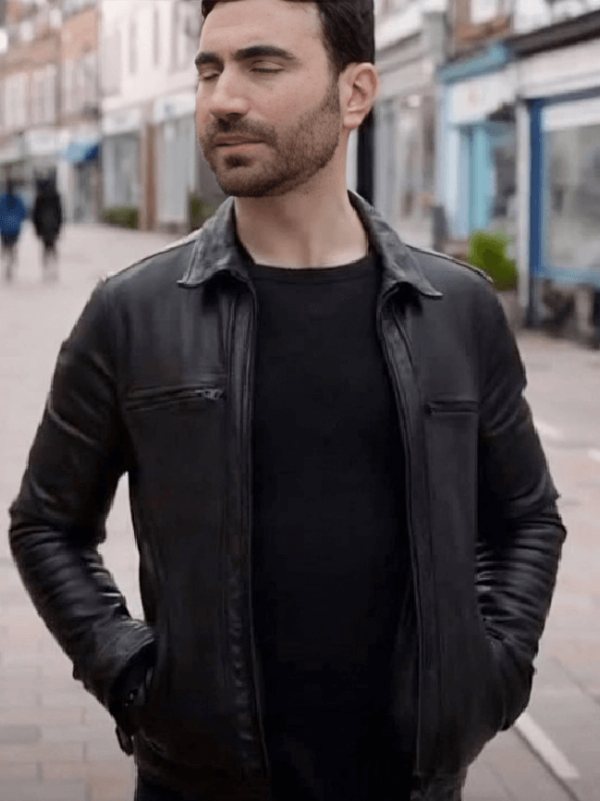 Ted Lasso Roy Kent Leather Jacket