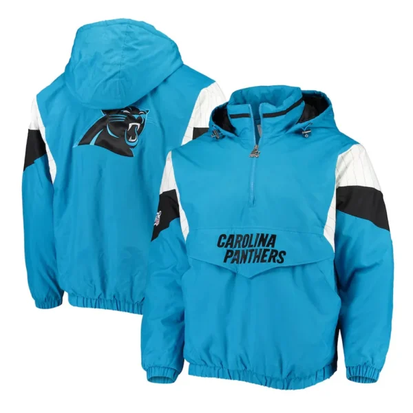 Carolina Panthers 100 Thursday Night Lights Pullover Jacket