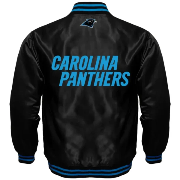 Carolina Panthers Football Players Satin Varsity Jacket