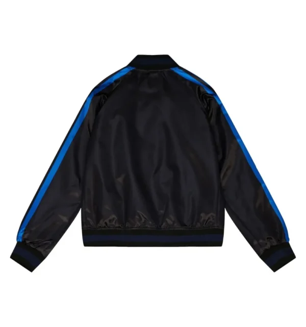 Chicago Cubs Full-Snap Raglan Satin Varsity Jacke