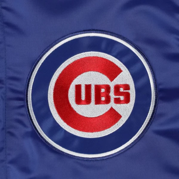 Chicago-Cubs-Midfield-Full-Snap-Satin-Varsity-Jacket-Blue-