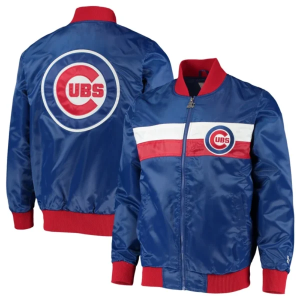 Chicago-Cubs-The-Ambassador-Full-Snap-Satin-Varsity-Jacket-Bl