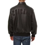 Chicago-Cubs-Tonal-Full-Leather-Bomber-Jacket-Black-