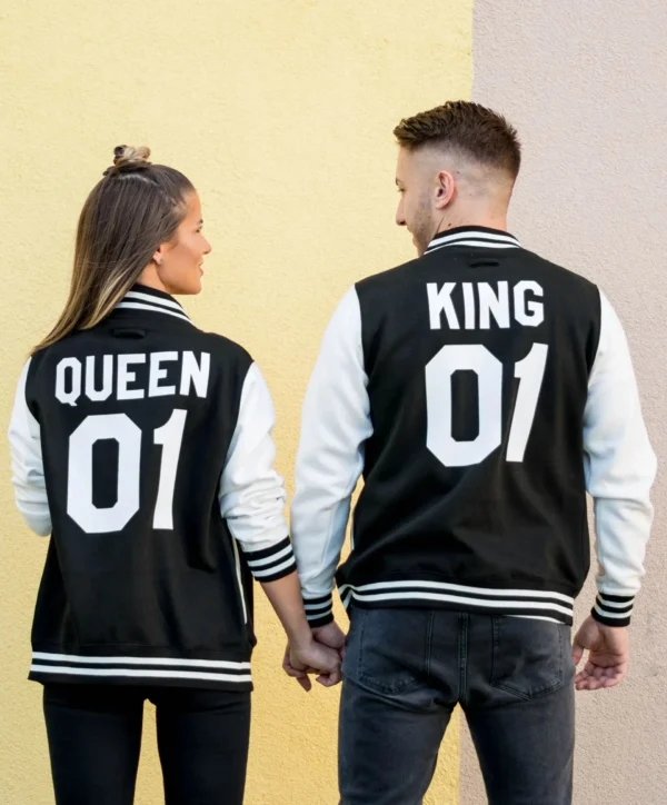 Couple Varsity Queen Jacket :
