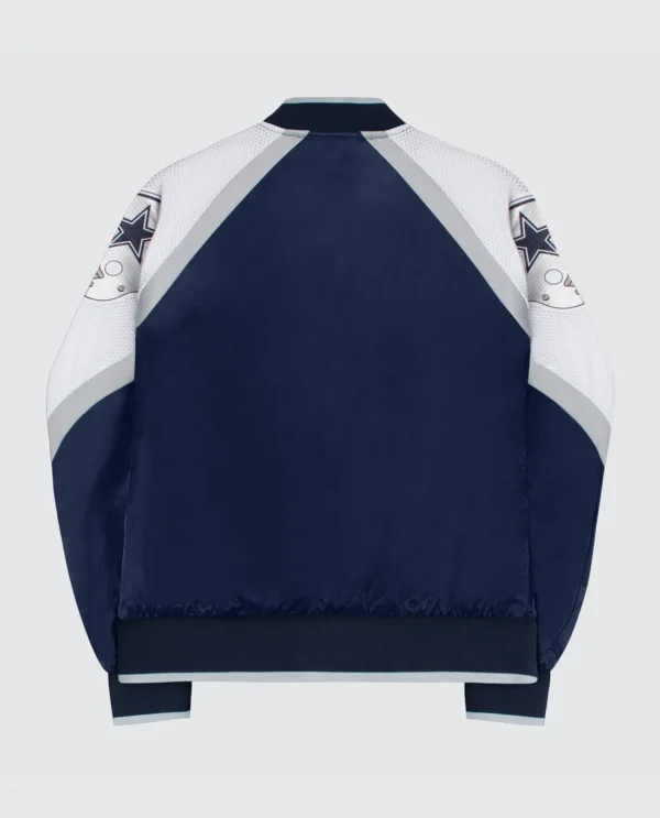 Women's Dallas Cowboys Zip-Front Track Jacket