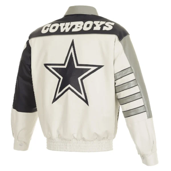 Dallas Cowboys Bomber Varsity Leather Jacket