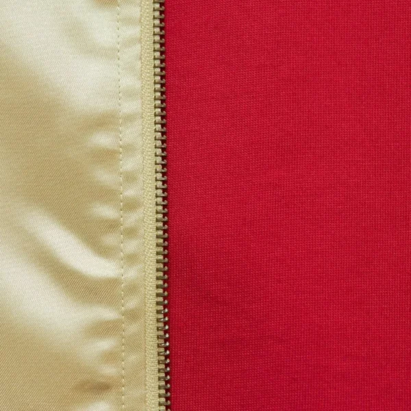 Gold Atlanta Braves Team OG 2.0 Full-Zip Varsity Satin