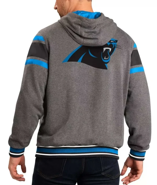 Gray Carolina Panthers Extreme Hoodie