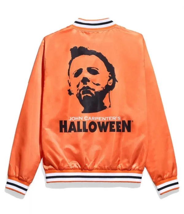 Halloween Orange Satin Jacket