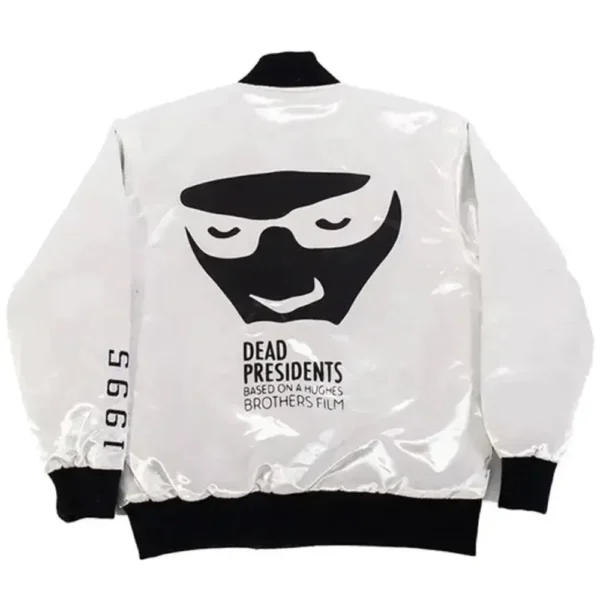 Headgear Classics Dead Presidents White Satin Jacket