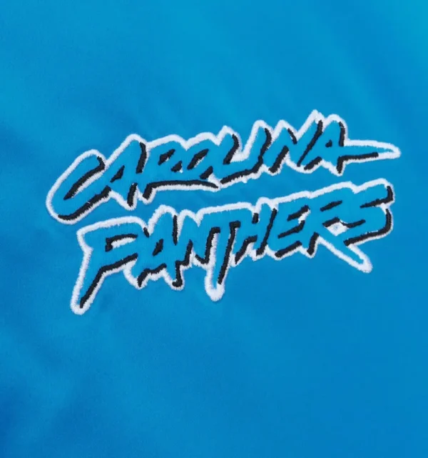 Heavyweight Satin Jacket Carolina Panthers