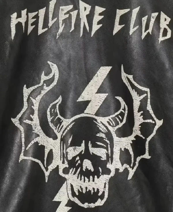 Hellfire Club Biker Leather Jacket