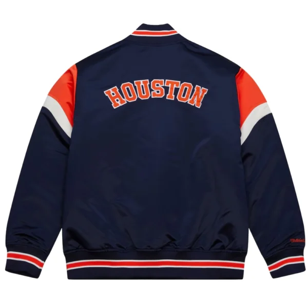 Houston Astros Cooperstown Full-Snap Varsity Jacket Satin