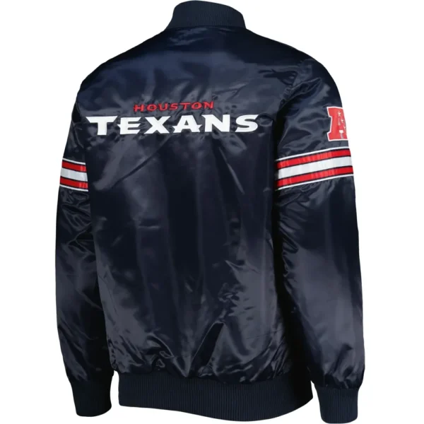 Houston Texans The Pick and Roll Snap Varsity Jacket