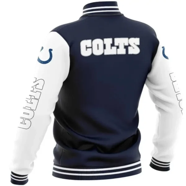 Indianapolis Colts Team players Satin Varsity Jacket