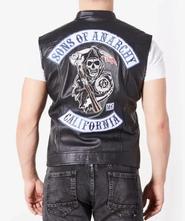 Jax Teller Sons Of Anarchy Leather Vest