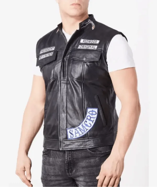 Jax Teller Sons Of Anarchy Leather Vest