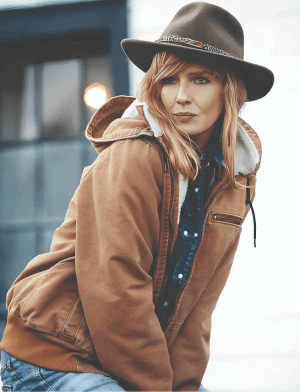 Kelly Reilly Yellowstone Beth Dutton Hoodie Jacket