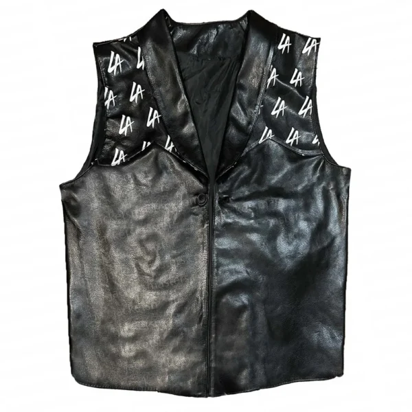 WWE Smackdown LA Knight Leather Vest