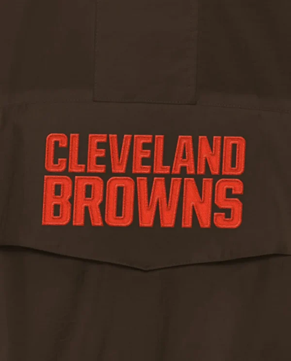 Cleveland Browns Home Team Half-Zip Jacket