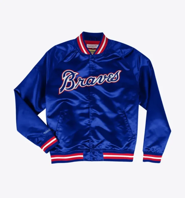 Lightweight-Satin-Jacket-Atlanta-Braves-1