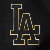 Los Angeles Dodgers Black & Gold Varsity Jacket Wool