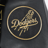 Los Angeles Dodgers Black & Gold Varsity Jacket Wool & Le