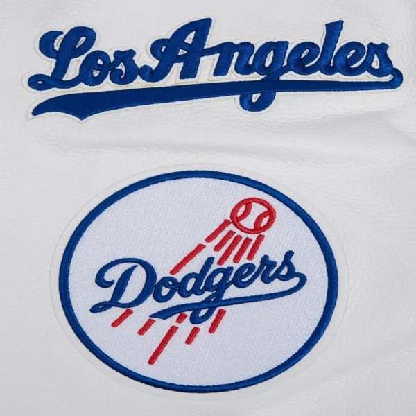 Los Angeles Dodgers Blue & White Old English Varsit
