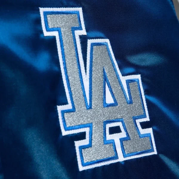 Los Angeles Dodgers Full-Snap 2.0 Satin Varsity Jack