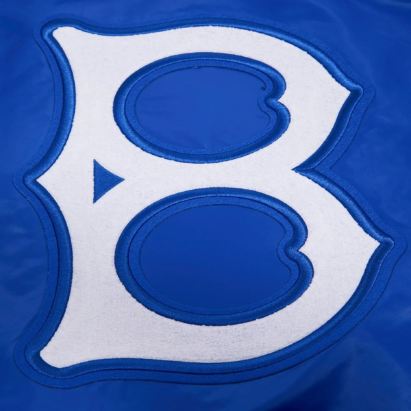 Los Angeles Dodgers Retro Classic Full-Snap Satin Varsity Ja