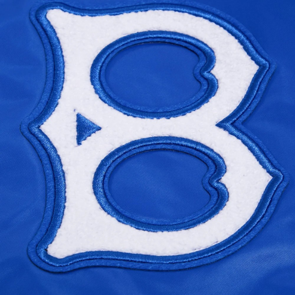 Los Angeles Dodgers Retro Classic Full-Snap Satin Varsity Jacke