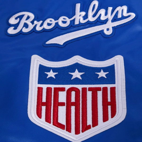 Los Angeles Dodgers Retro Classic Full-Snap Satin Varsity Jacket