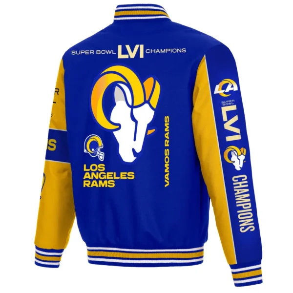 NFL Los Angeles Rams JH Design Super Bowl Lvi Jacket