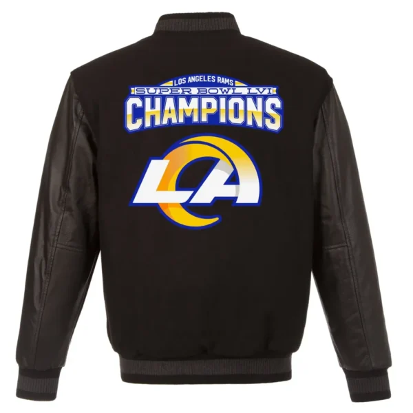 NFL Los Angeles Rams Super Bowl LVI Champions Varsity Jacket