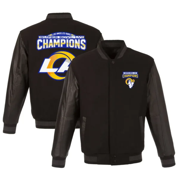 NFL Los Angeles Rams Super Bowl LVI Champions Varsity Jacket