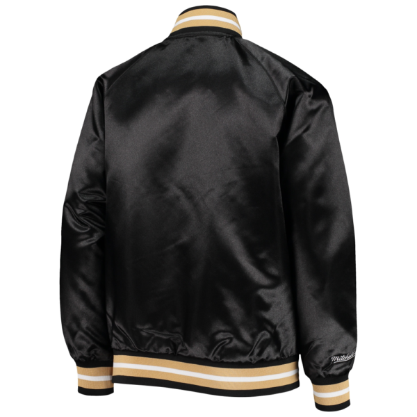 New Orleans Saints Lightweight Satin Varsity Jacket