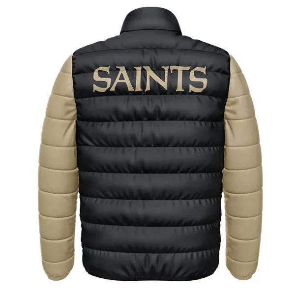 New Orleans Saints Varsity Puffer Jacket