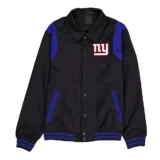 New York Giants Sport Night Teddy Jacket Varsit